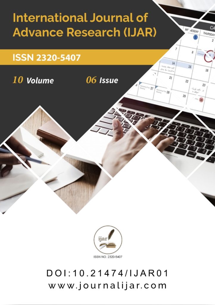 June 2022 international journal of advanced research